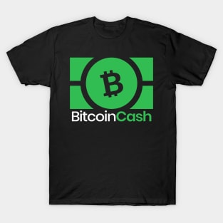 Bitcoin cash Crypto Bitcoincash BCH Token BHC Cryptocurrency coin Token T-Shirt